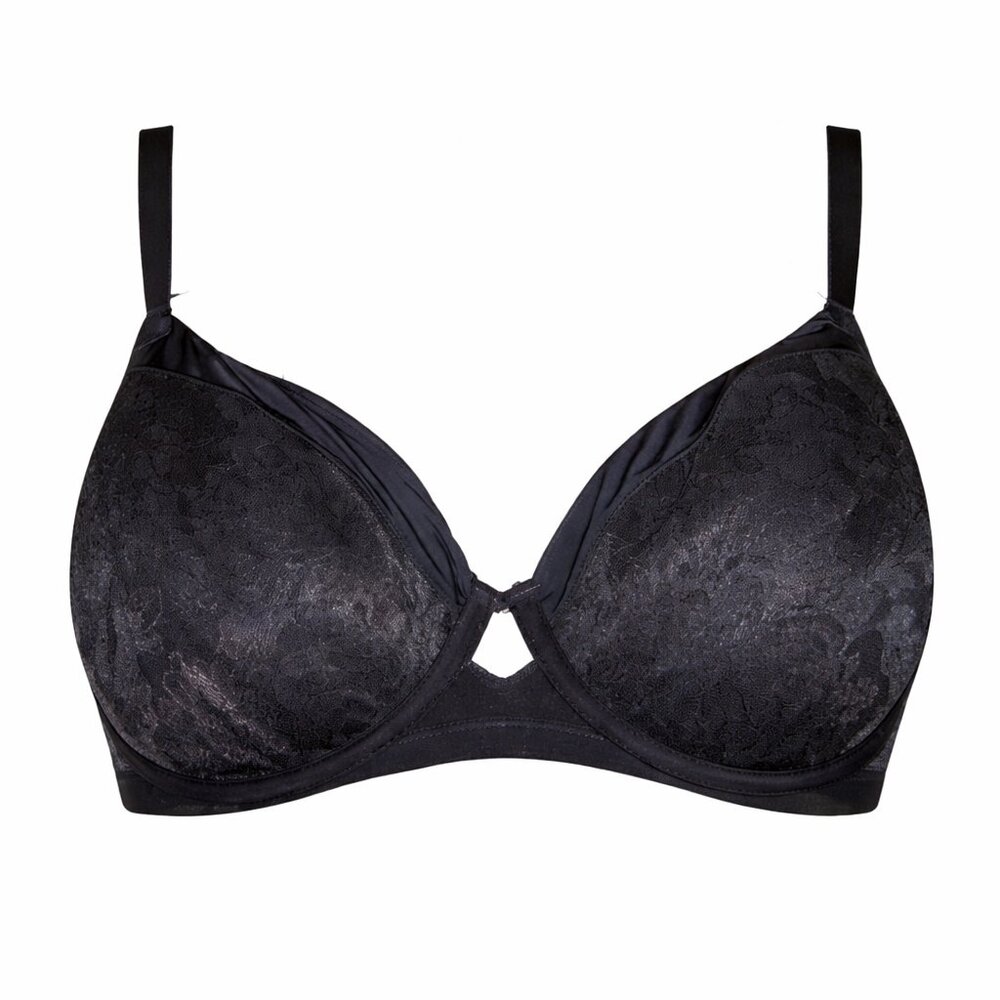 SOMA Lightest Lift Perfect Coverage Gray Bra Size 38C